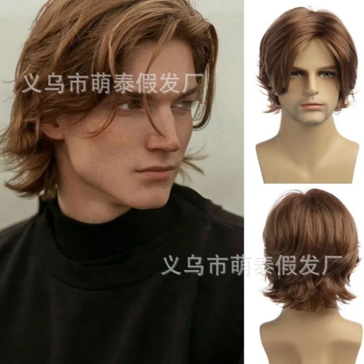 mens-wig-short-side-part-flipped-ends-flaxen-blonde-heat-resistant-synthetic-fiber-machine-made-fluffy-natural-for-daily-party