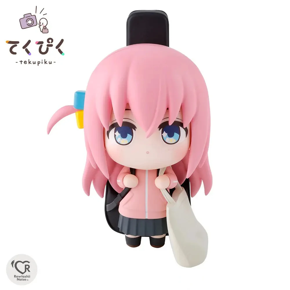 [Op voorraad] Originele BANDAI tekupiku Hitori Goto (Bocchi the Rock!) 10 cm collectible anime figuur model ornament speelgoed geschenken