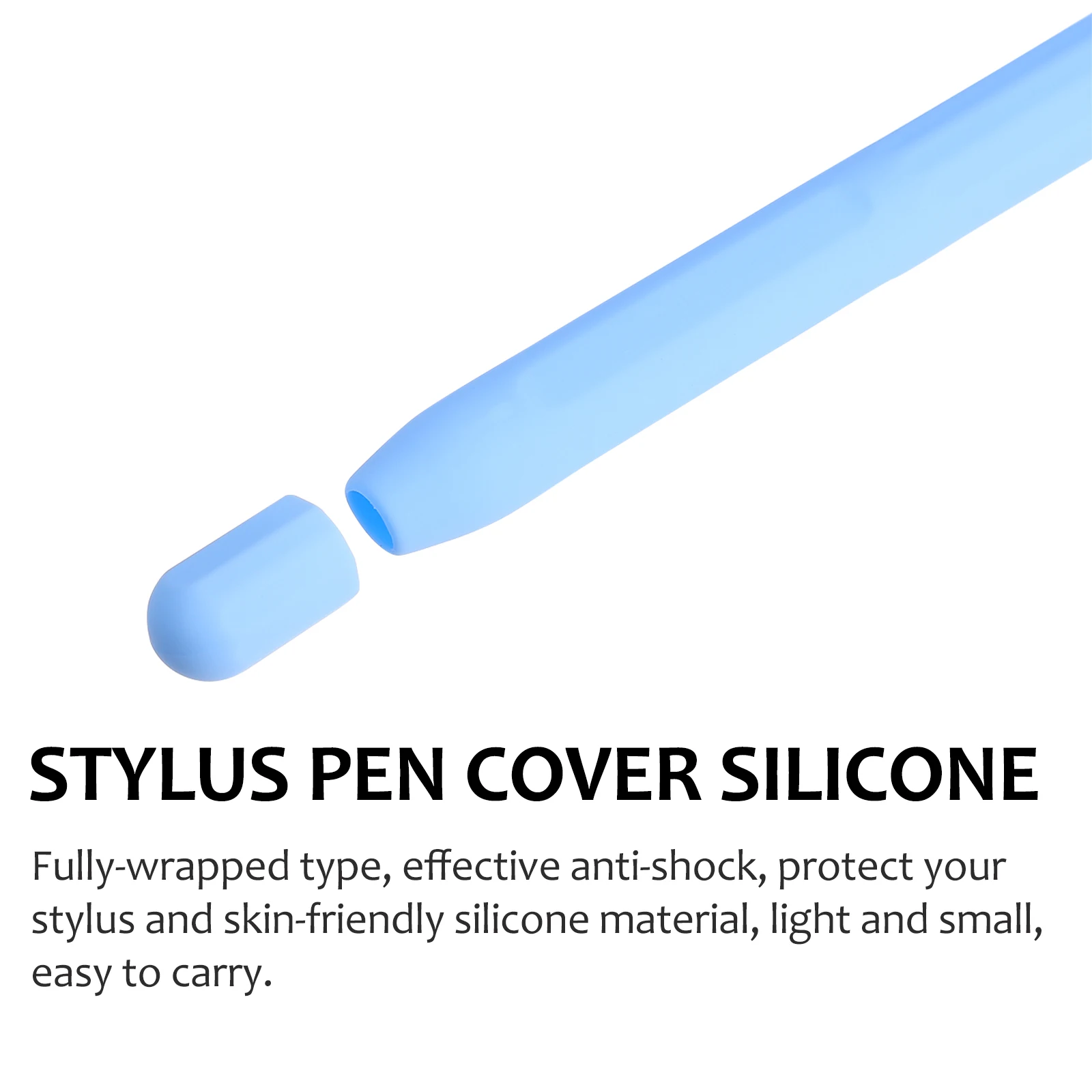 

Stylus Pen Cover Shockproof Thickened Silicone Sleeve For Pencil 2 Anti-Slip Washable Holder Case Accessories