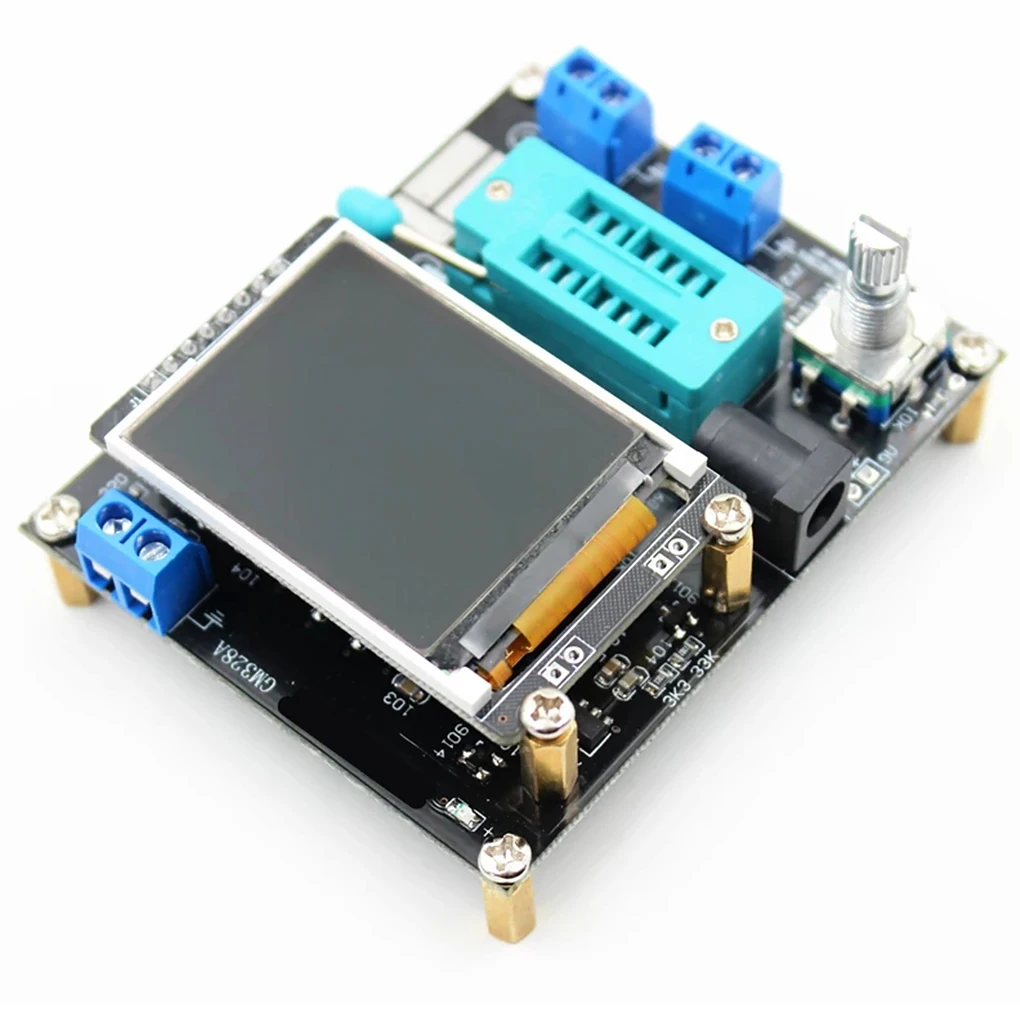 

Тестер транзисторов генератор сигналов емкость измеритель Питание от батареи