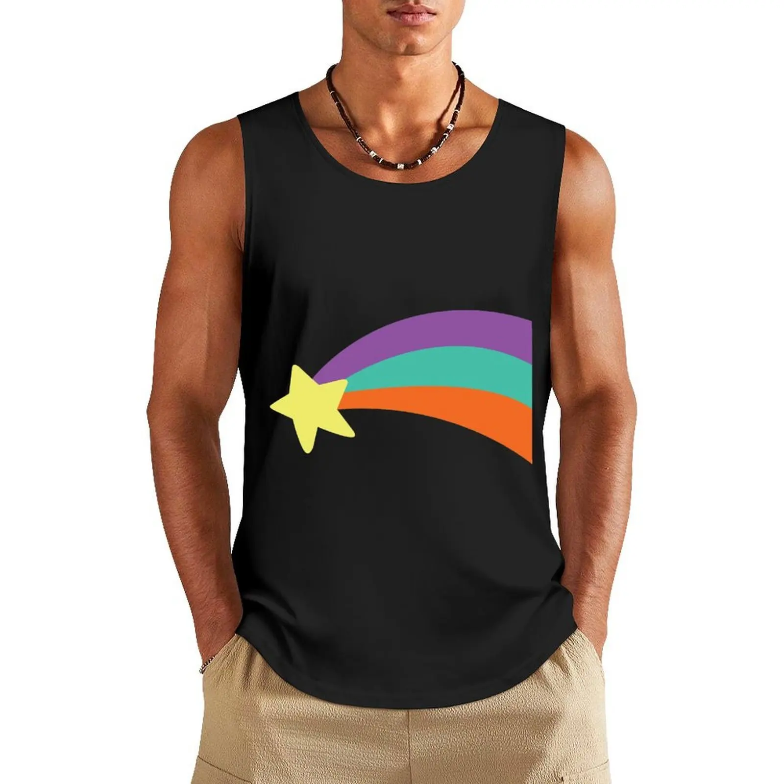 

Mabel Pines Tank Top singlets for men Men's gym clothing bodybuilding man