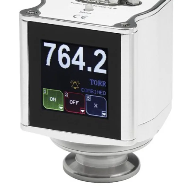 Transdutor de vácuo Loadlock MKS MicroPirani-Piezo Display NW16 ISO-KF RS485