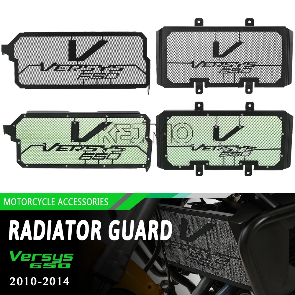 Motorcycle Accessories For Kawasaki Versys 650 Versys650 2006~2021 2022 2023 2024 2025 206 Radiator Guard Protector Grille Cover