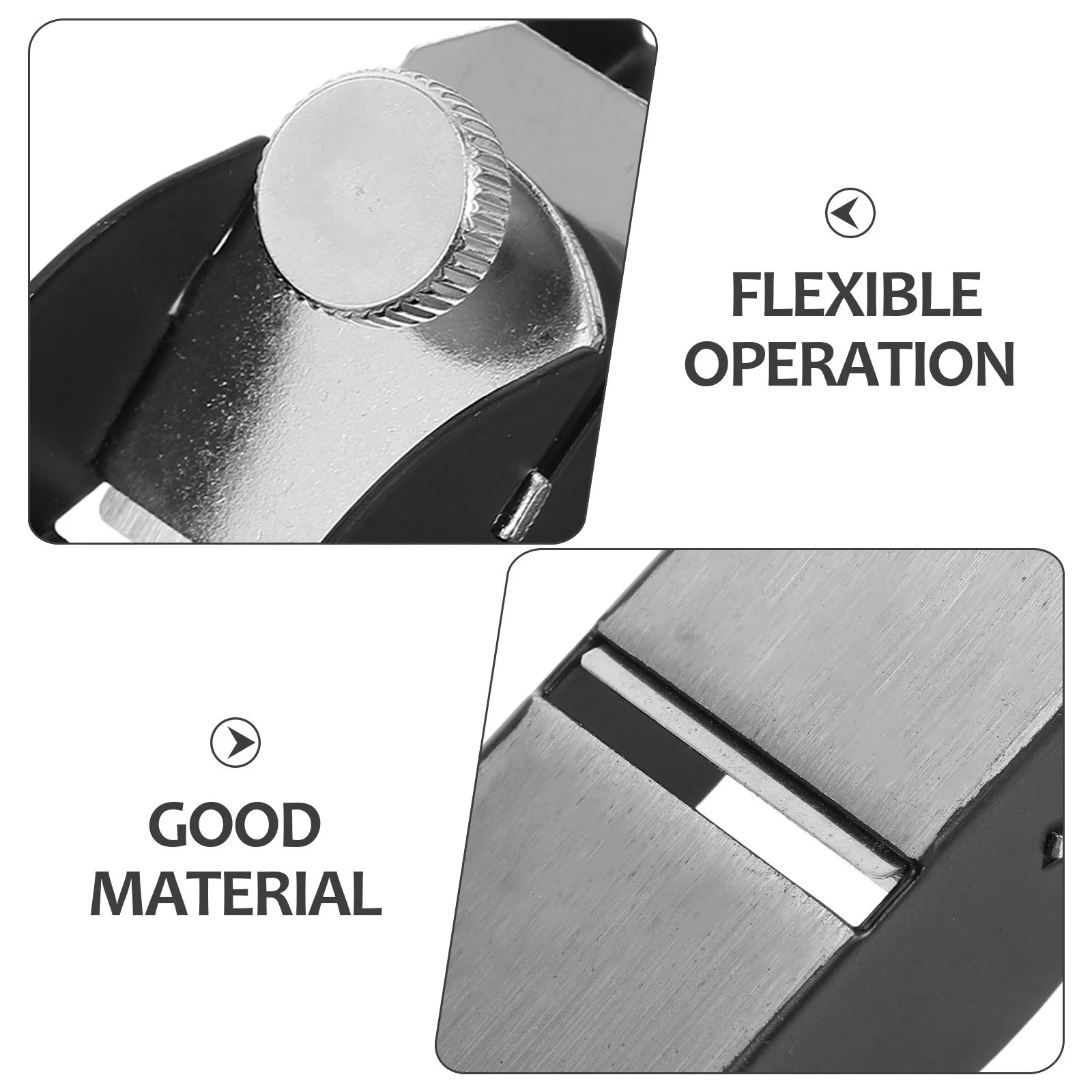 1 セットミニ木工かんなコンパクトポータブルハンドかんな耐久性のある高硬度の刃調整可能な木工エッジトリミングツール DIY 用