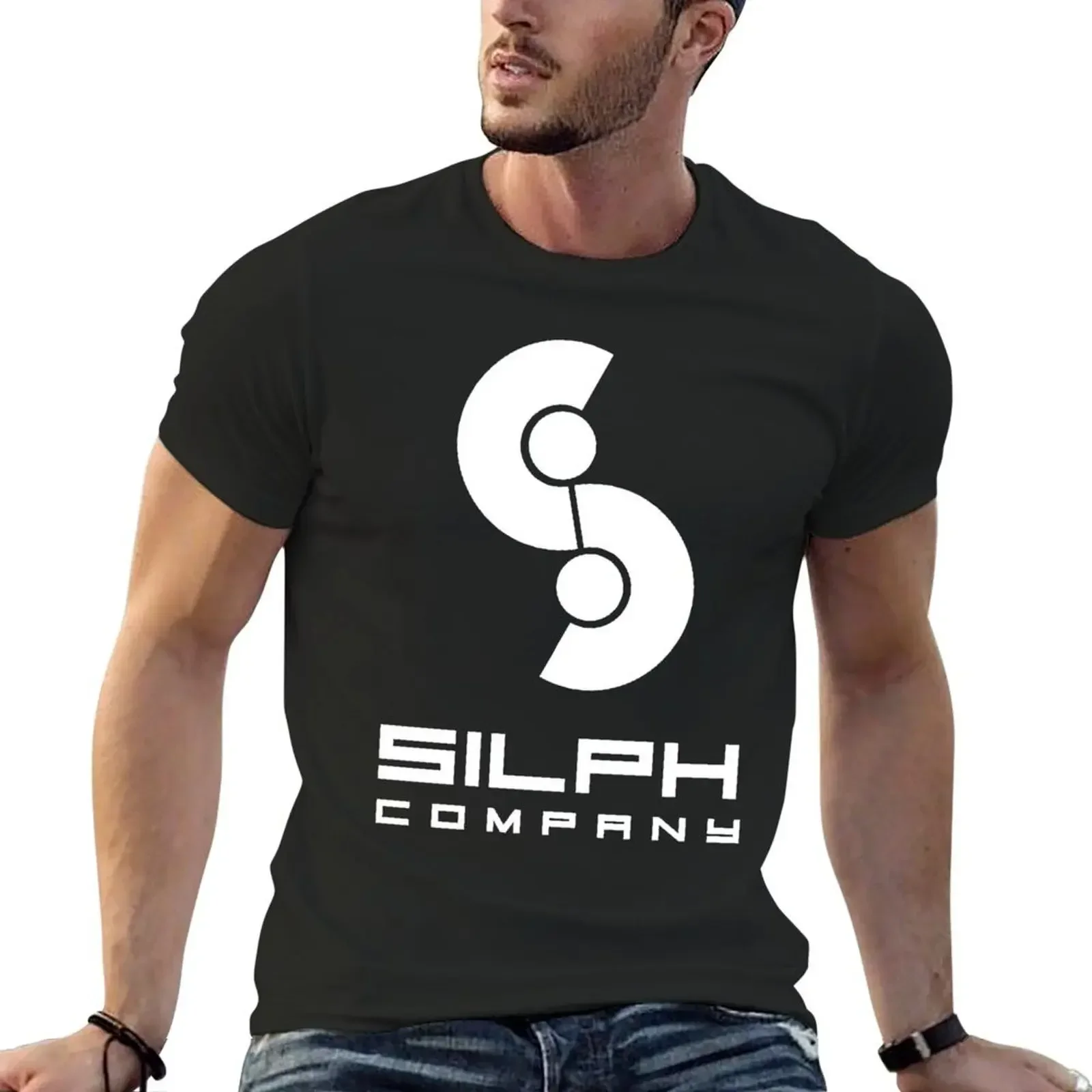 

Silph Co. Logo (in White) Essential T-Shirt funny meme t-shirts blanks anime figures customs black t shirts for men