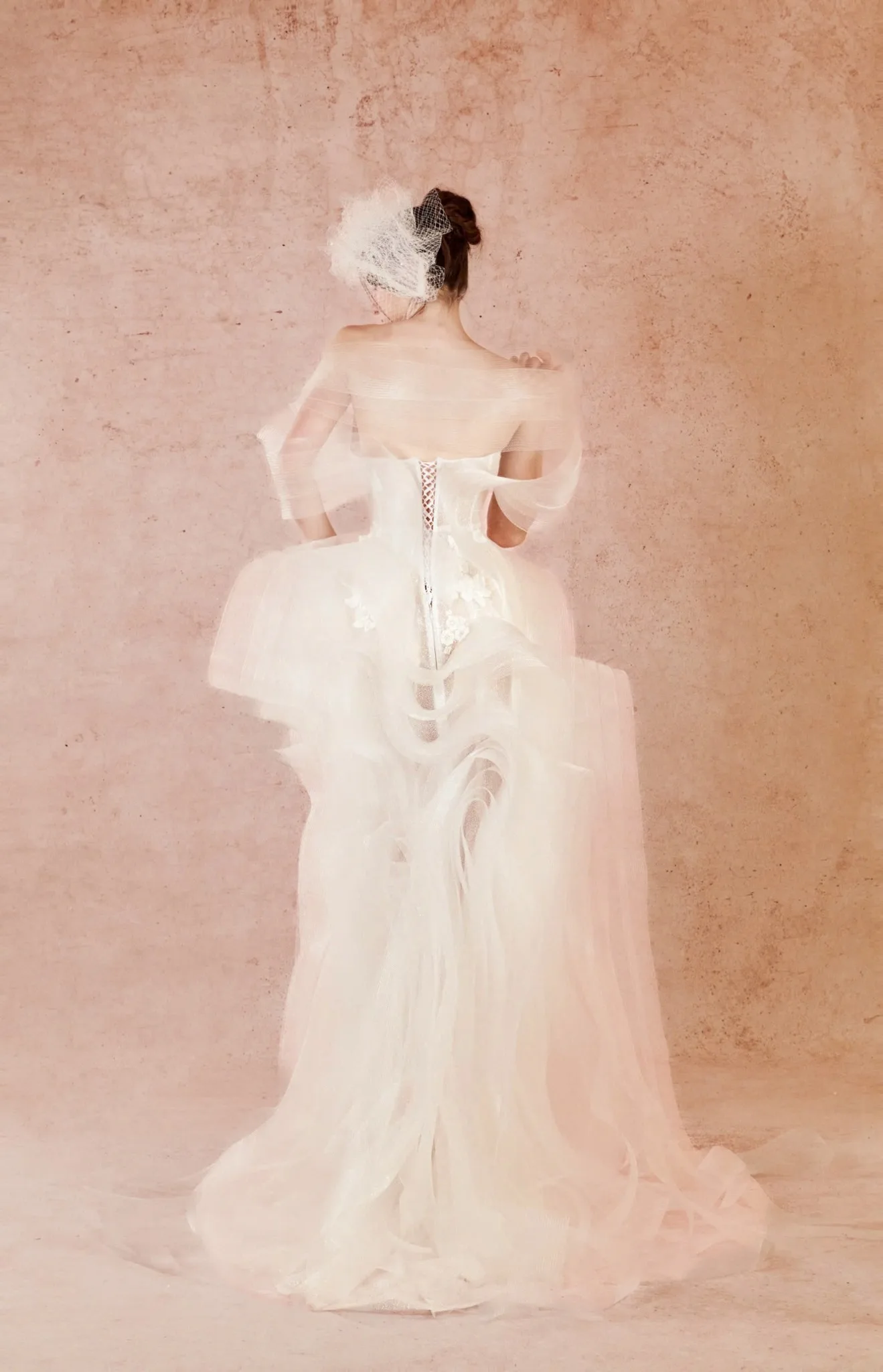 Elegancka suknia ślubna z koronki i tiulu z odkrytymi ramionami, luksusowe suknie wieczorowe, formalne, do ziemi, dopasowane, w stylu syreny, szyfonowe, na zimno