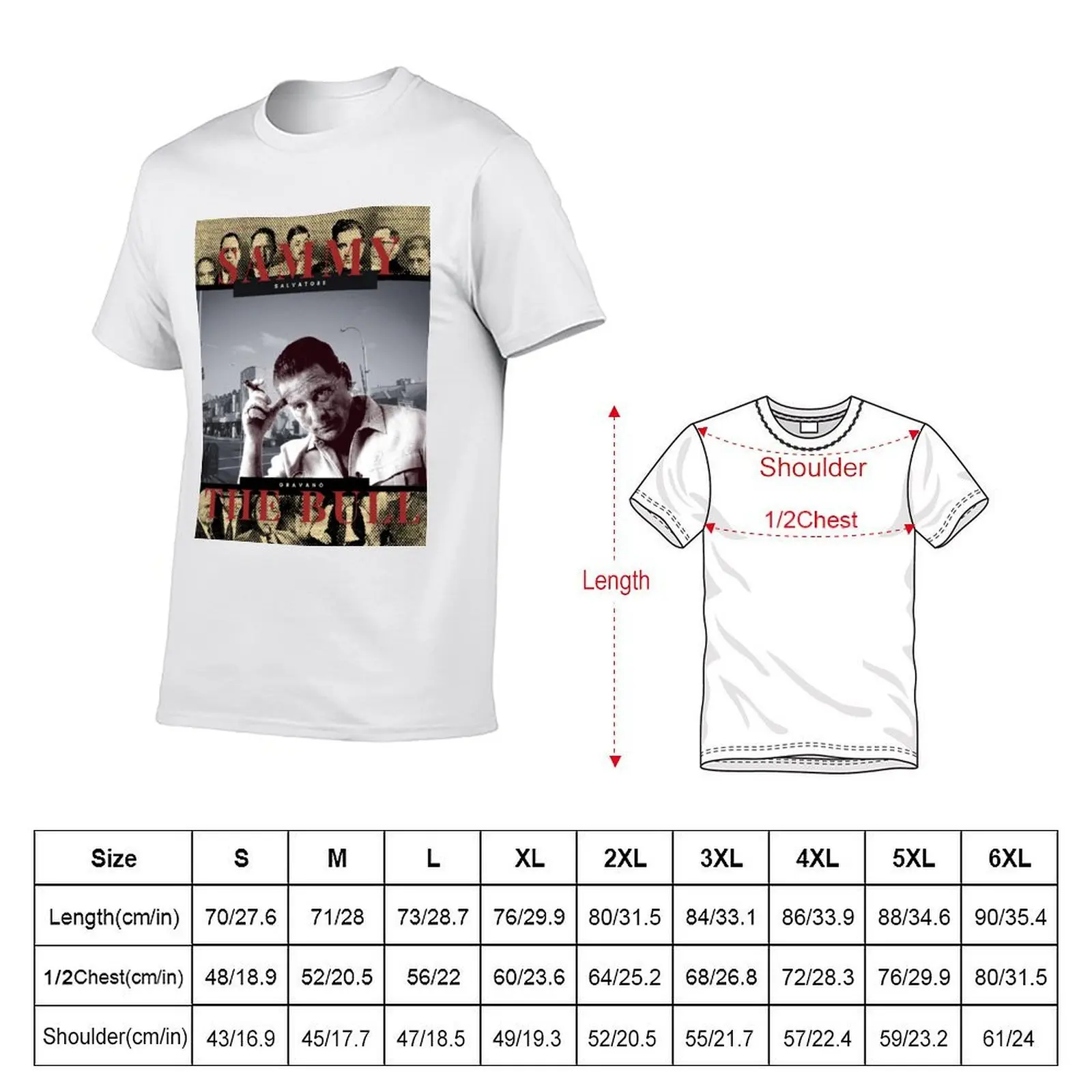 SAMMY THE BULL T-Shirt t shirt man cotton cotton t shirt man T-Shirt