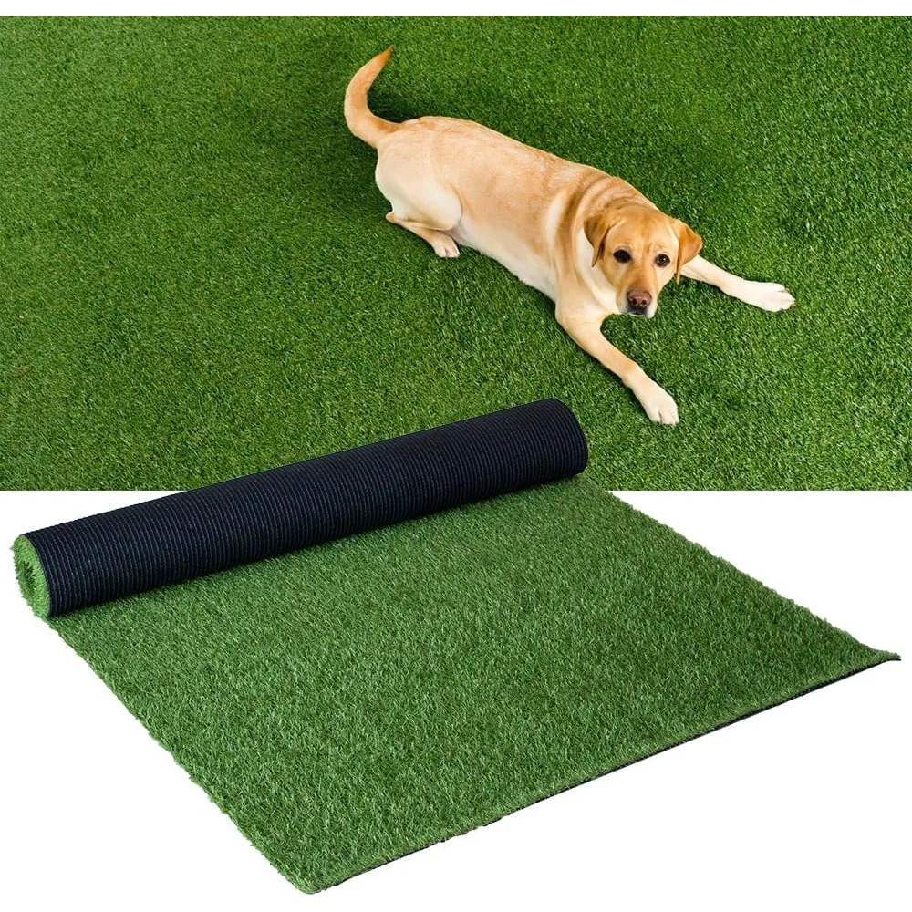 Artificial turf synthetic turf 4 X 6 feet, faux grass carpet 0.8 