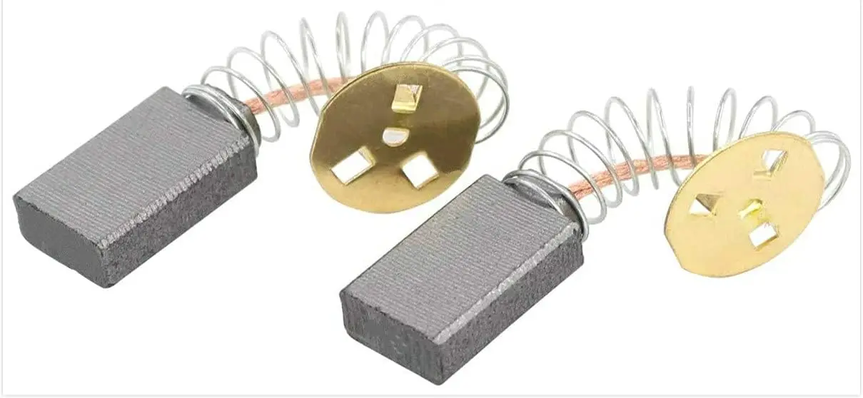 

Сменные угольные щетки для двигателей циркулярных и торцовочных пил (2 шт.)