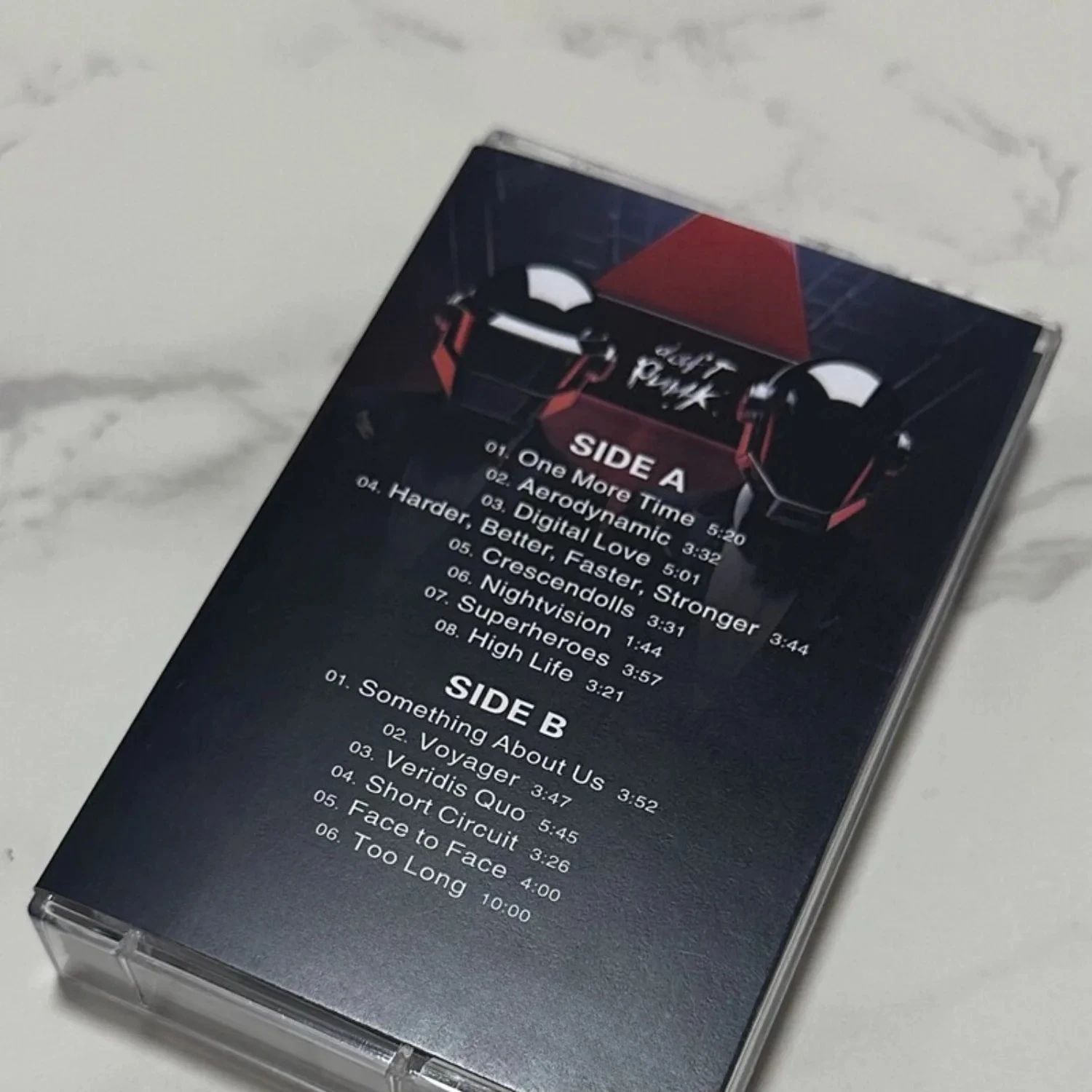 Cassete de Música Eletrônica Ocidental, Capa com Fonte Artística Moderna, Coleção Popular de Faixas Eletrônicas Compatível com Walkman Retrô