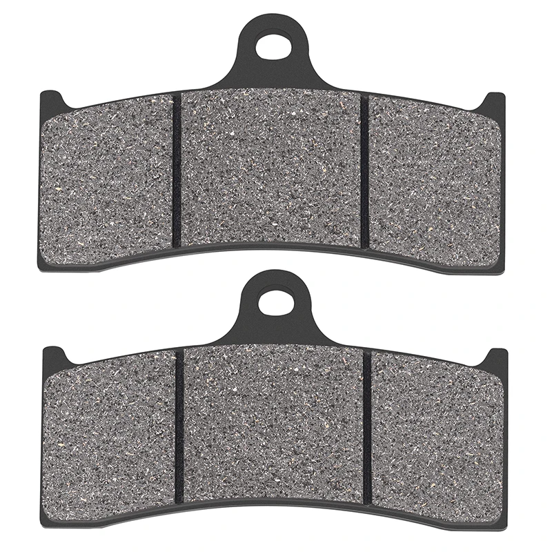 Motorcycle Semi-Organic Metal Front Brake Pads For BUELL X1 Lightning M2 Cyclone 1998-2005 For HHI Hawg Halters 6 Piston All