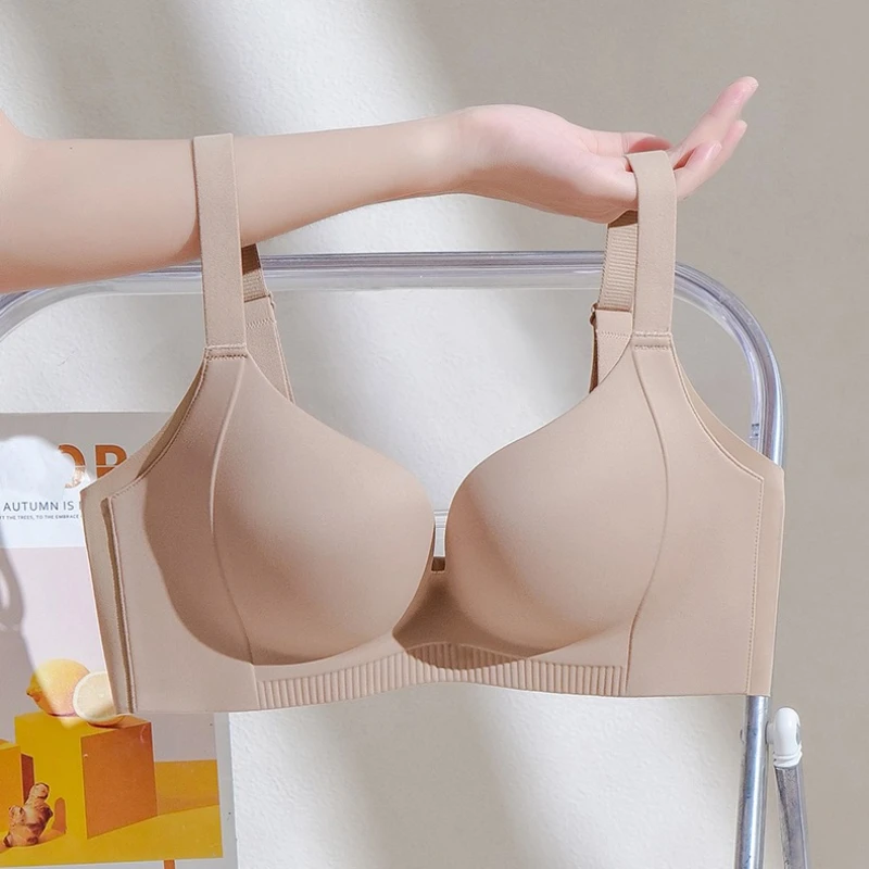 บราไร้โครงแบบชิ้นเดียว ดีไซน์หลังสวย ช่วยยกกระชับทรงกลม ไม่ต้องใช้โครง ช่วยเก็บทรง ป้องกันการหย่อนคล้อย