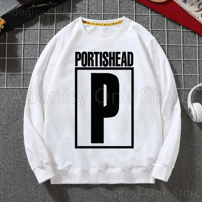 Portishead Hoodie Autumn Hip Hop Streetwear Men Pullover Sweatshirts Hoodies Mens White Color Hoodie Male