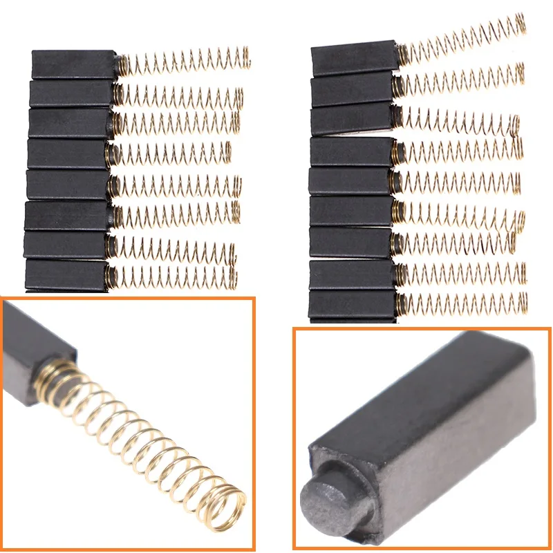 20pcs Home Sewing Machine Motor Carbon Brush Machine Replacement Parts