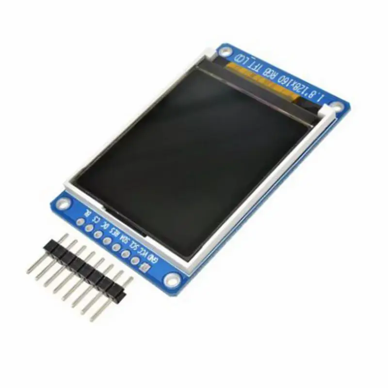 

1.8 inch Full Color 128x160 SPI Full Color TFT LCD Display Module ST7735S 3.3V Replace OLED Power Supply for Arduino