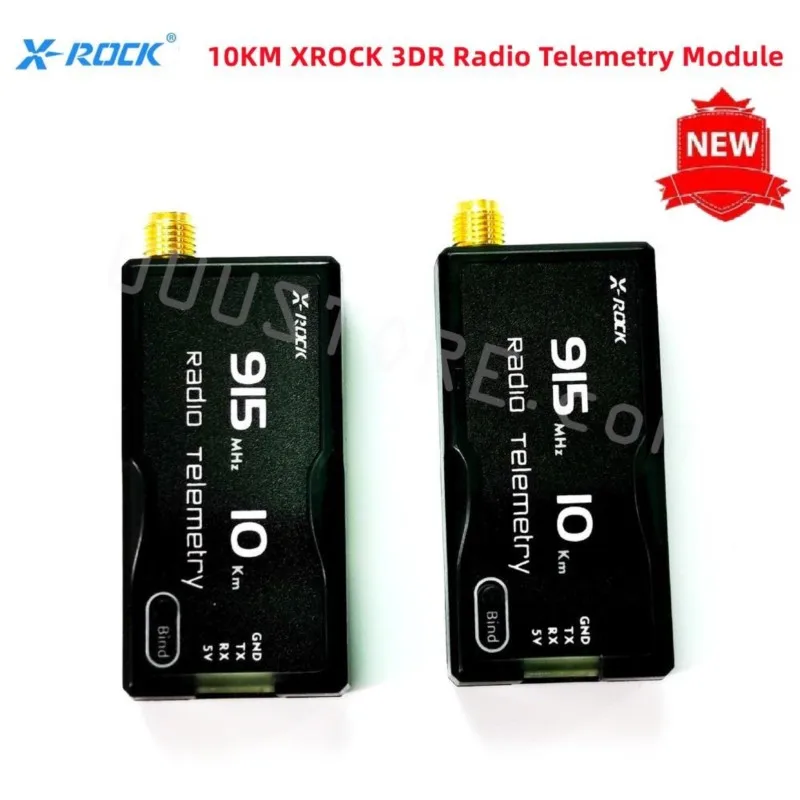 10KM XROCK 3DR Radio Telemetry Module 500mW 915Mhz 433Mhz Air Ground Interchangeable for APM PIXHAWK Pixhack RC Drone