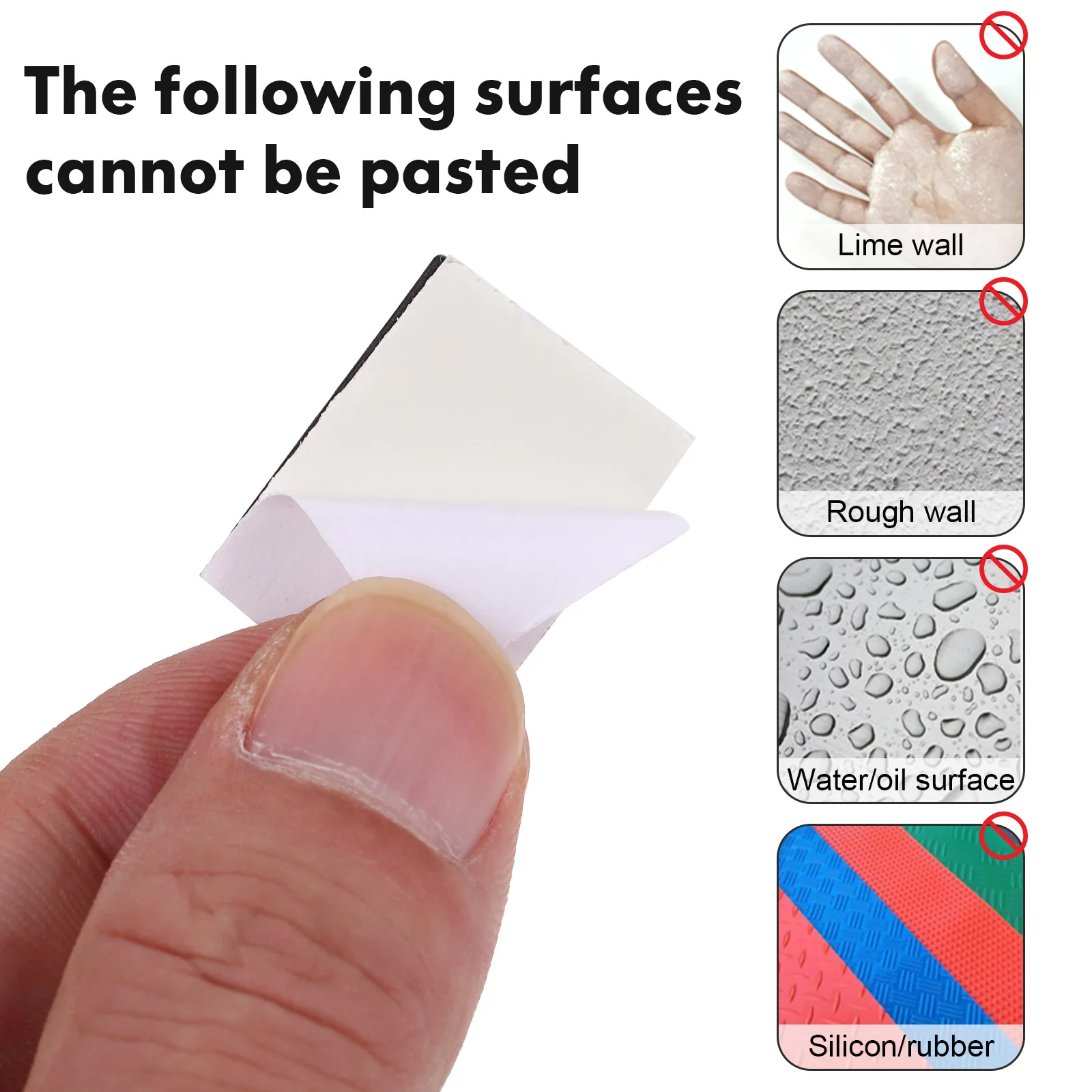 

50pcs Organizer Fixing Seat Adhesive Clips Wire Holder for Cords Self-Adhesive Cable Clips Compact Durable Cord Keeper
