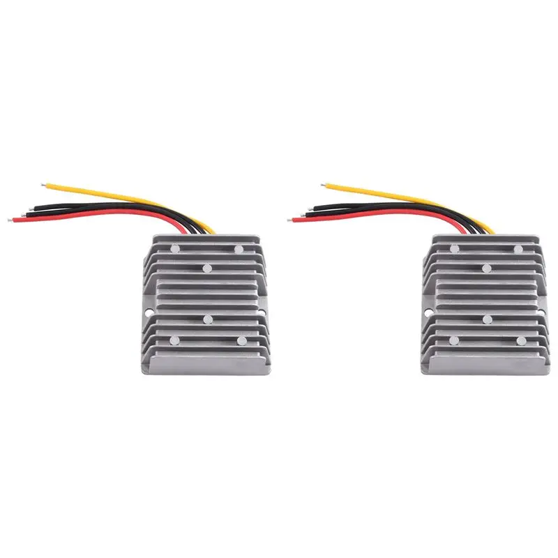 B03C-2X DC 9-36V To DC 12V 10A 120W Voltage Converter Regulator DC/DC Boost Transformer Waterproof