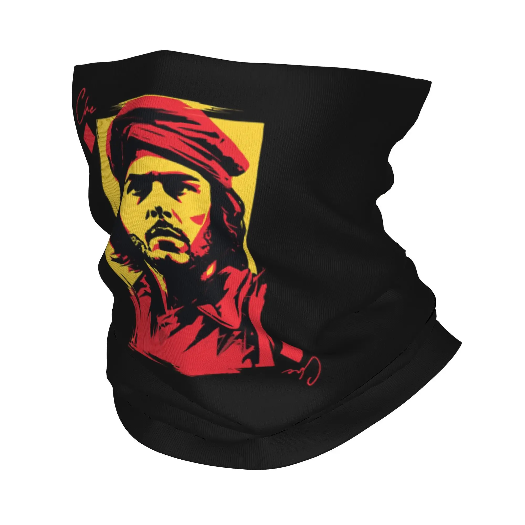 Che Guevara Bandana Neck Cover Printed Wrap Mask Scarf Warm Face Mask Running Unisex Adult Washable