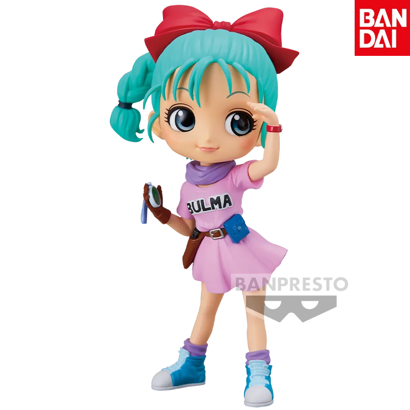 BANDAI Brand New Genuine Dragon Ball Q Posket Bulma Type A Doll Model Ornament Gift Hand Figure Model in Stock