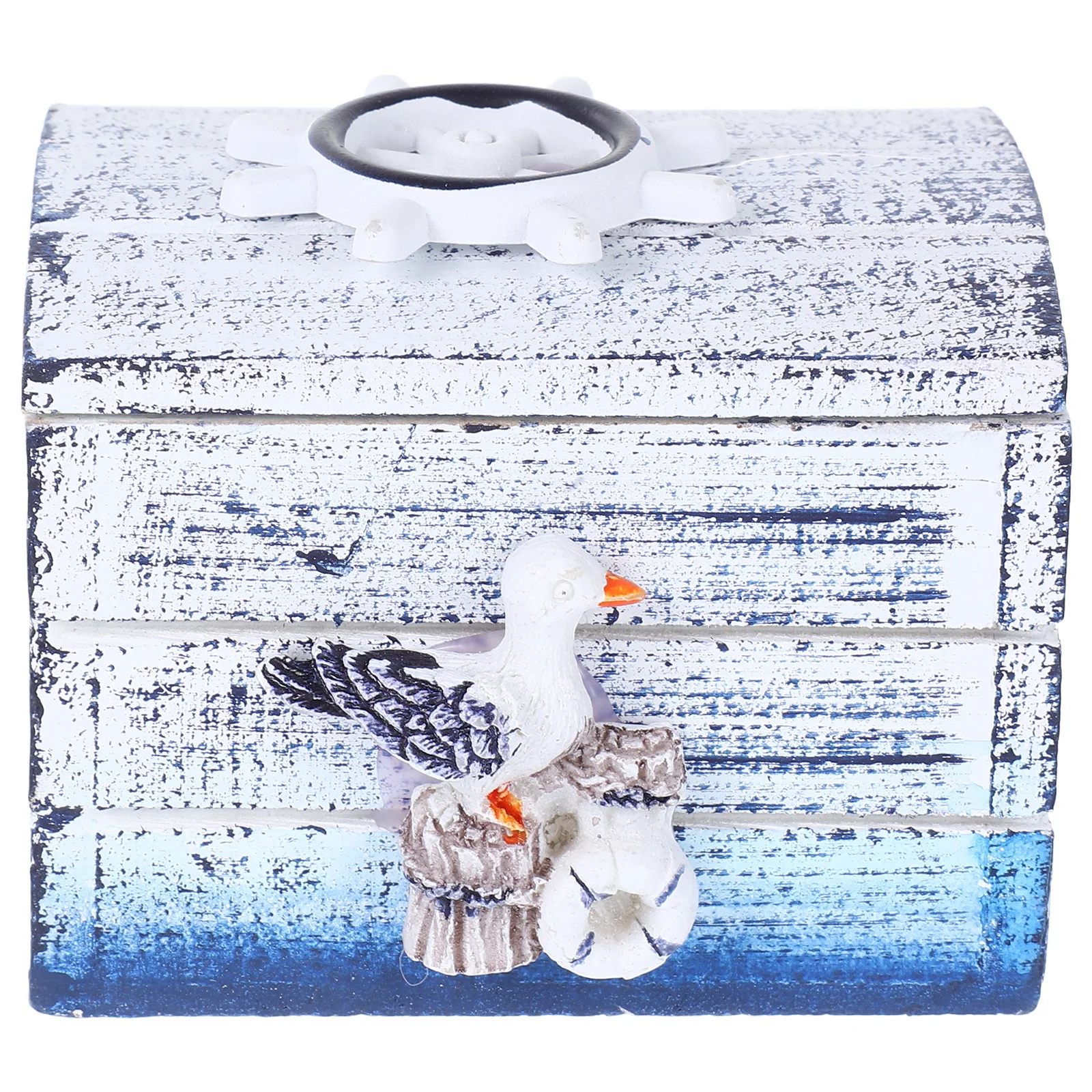 

Шкатулка для драгоценностей в средиземноморском стиле, деревянный органайзер большой емкости для туалетного столика, чехол для хранения брелоков, небольшое хранилище ювелирных изделий