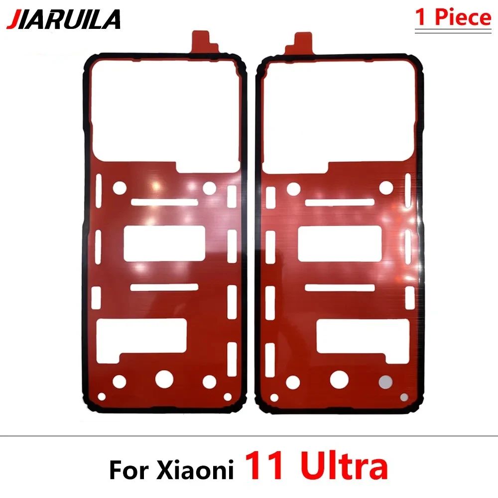 2Pcs For Xiaomi 11 11T 12 Pro Lite / For Redmi Note 7 8 9s 10 Pro Adhesive Sticker Back Housing Battery Cover Tape Waterproof