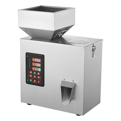 SucceBuy 1-100g/1-200g/10-500g Powder Filling Machine Automatic Intelligent Particle Weighing Dispenser Machine for Tea Seeds