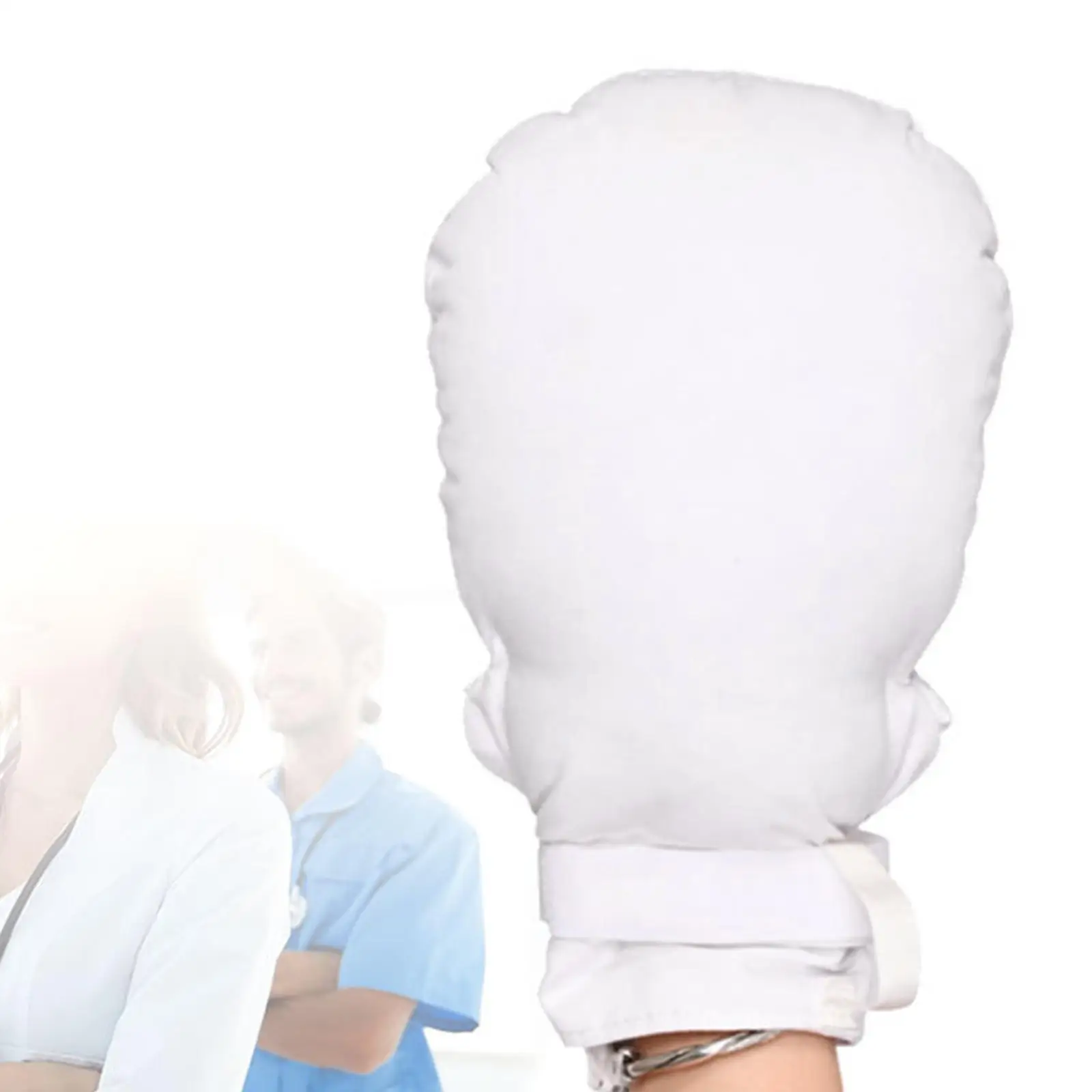 

Restraints Gloves Anti Scratch Reusable Soft Finger Control Mitts for Elderly