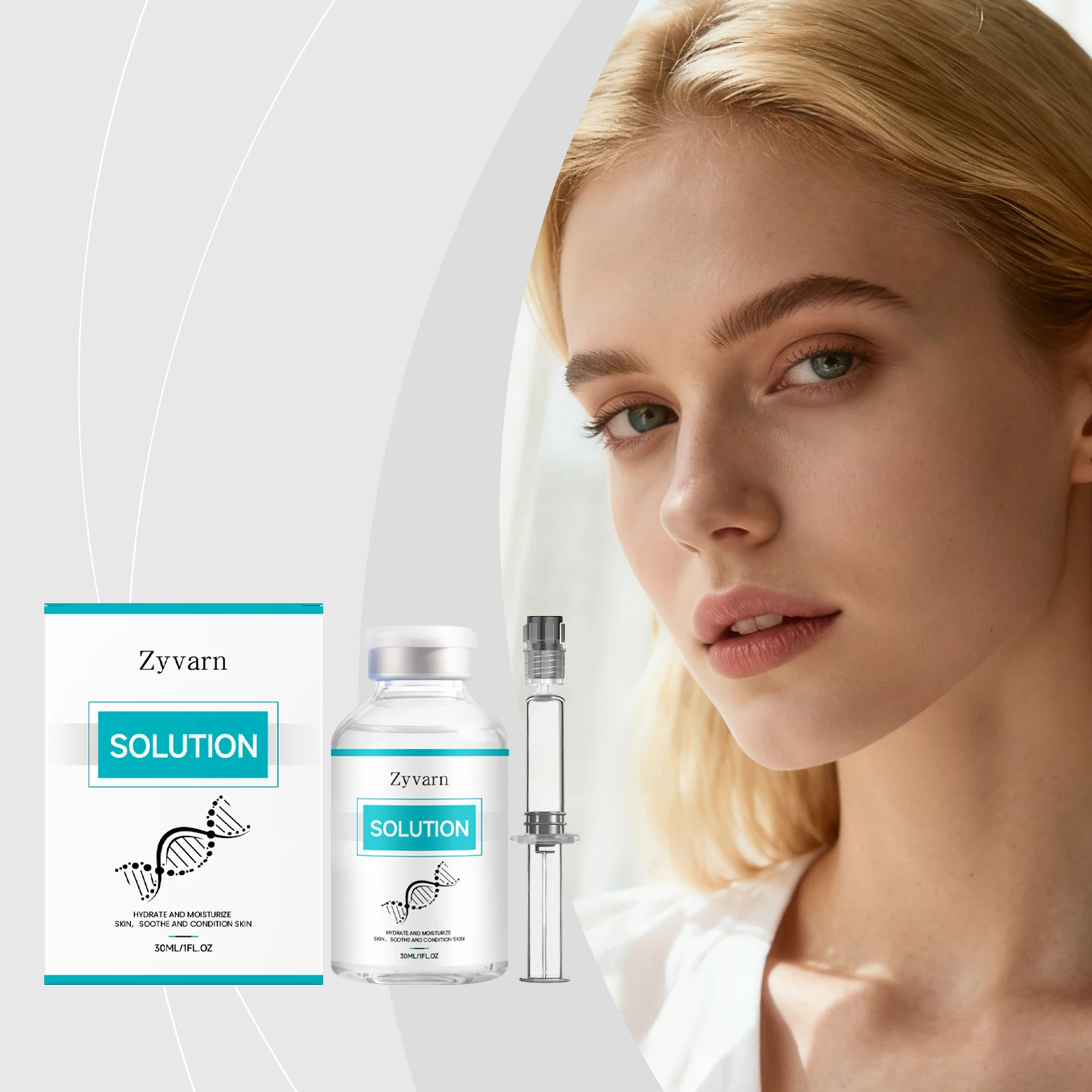 Light‑weight Ampoule Facial Serum, Quick‑Absorb, Skin‑Revitalizing, Daily Skin Nourishing, Deep Moisturizing Face Care Essence
