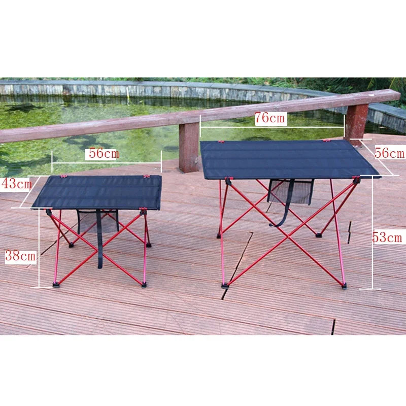 Tragbare Faltbare Tisch Camping Outdoor Möbel Computer Bett Tische Picknick 6061 Aluminium Legierung Ultra Licht Klapp Schreibtisch