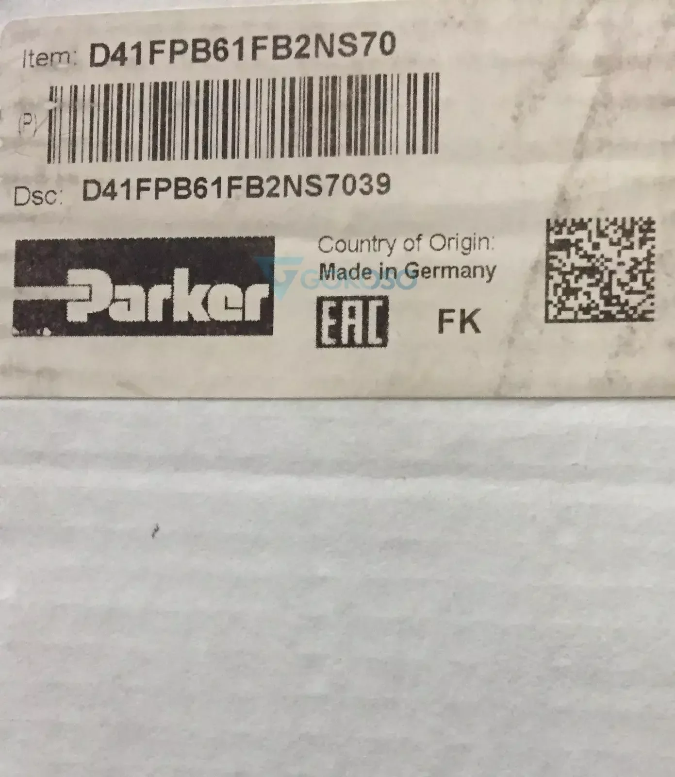 D41FPB61FB2NS70 NEW PARKER VALVE D41FPB61FB2NS7039