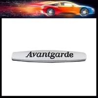 3D for W203 w204 W211 SLS GLK CLA C180 E200 E300 S320 Avantgarde car Hood Fender trunk Rear Bonnet Decal Emblem Badge Sticker