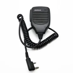 Altoparlante portatile microfono PTT MIC accessori tangenti per Kenwood per Baofeng UV 5R 888S Walkie Talkie H777 r2.5r RT622