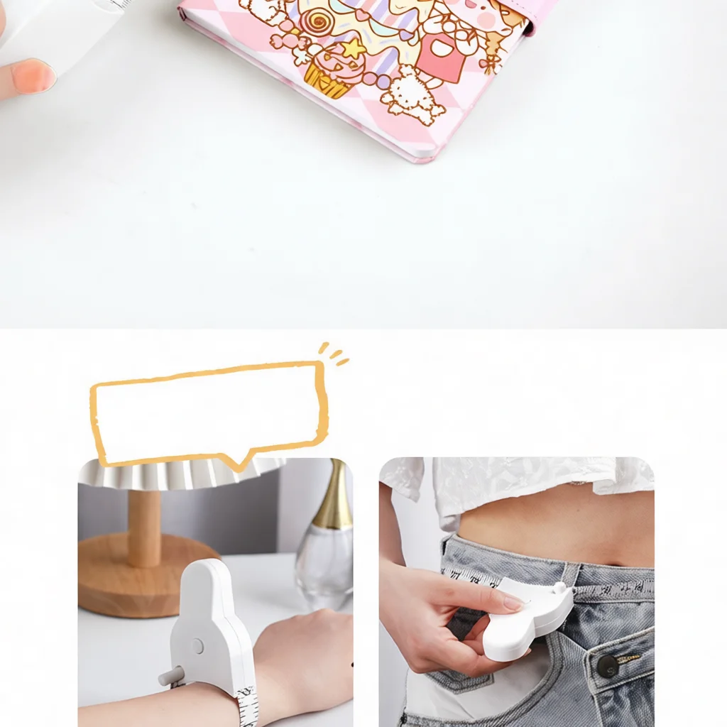 150cm Flexible Sewing Tape Measure Body Ruler For Tailor Crafting Fitness Gym Accurate Waist Weight Loss Measuring Tool
