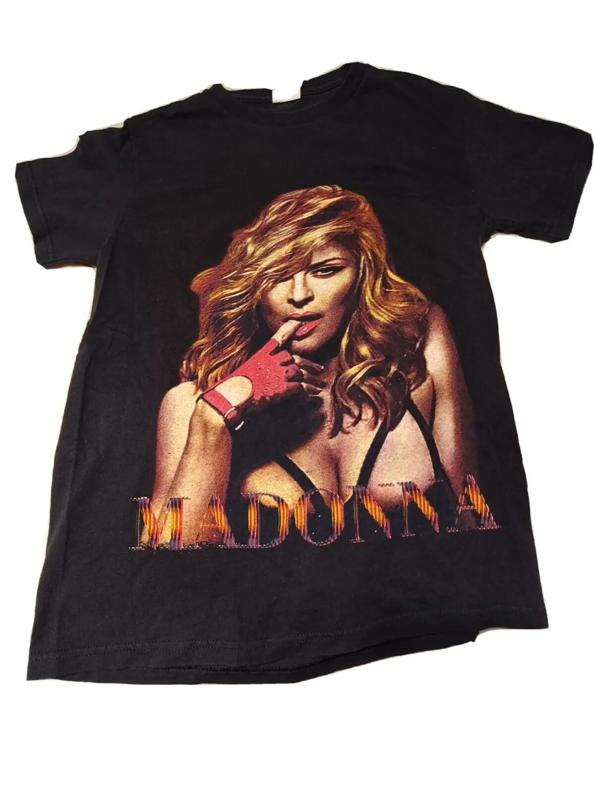 Madonna MDNA TOUR Black 2012 Tour Concert T-Shirt SMALL