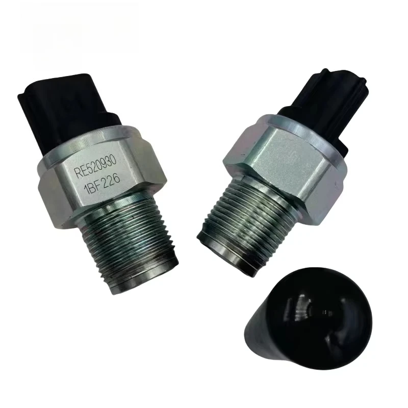 

High Quality RE520930 Excavator Fuel Injec tion Pressure Sensor New Dies el Fuel Rail Pressure Sensor Farm Main Pump Replacement
