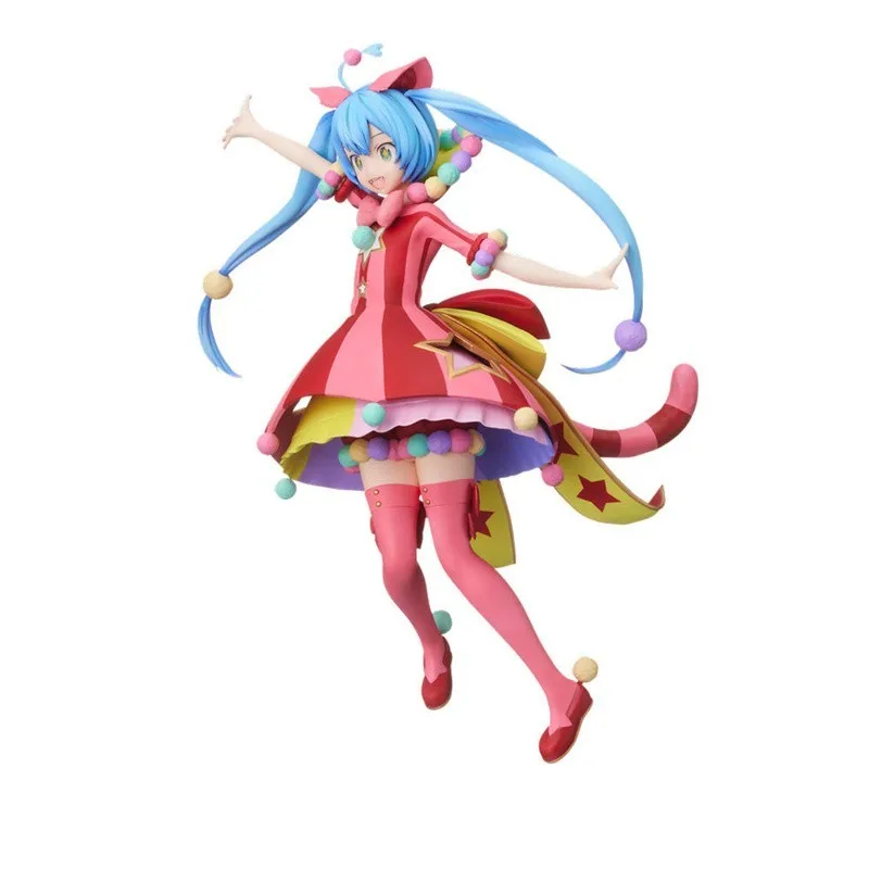 20cm Sega Original Hatsune Miku Project Sekai Colorful Stage Ver. Pvc Action Model Doll Figures Toys Collectible Ornament Gifts