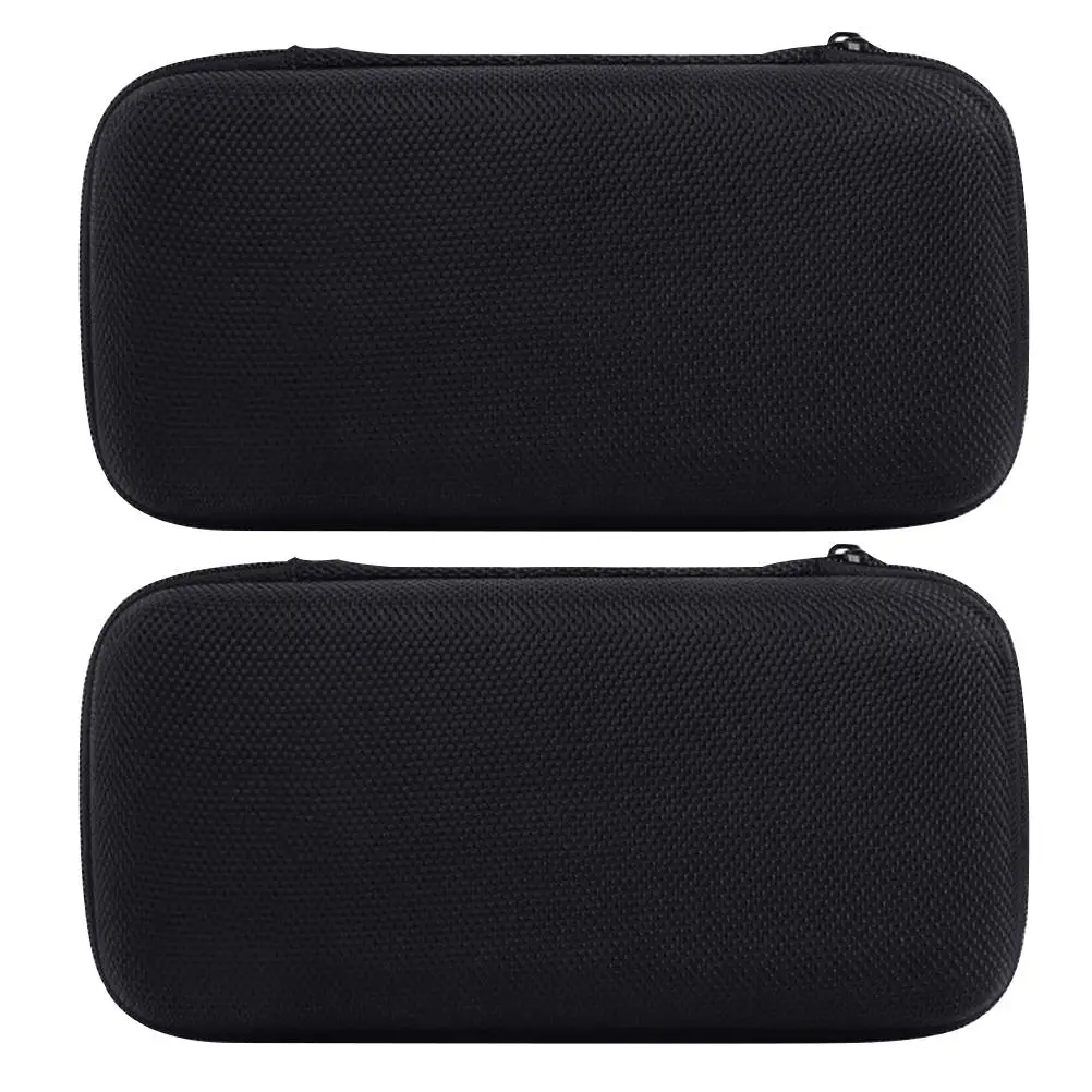 

2 Pcs Storage Box Black Protective Eva Microphone Storage Box Case Portable Travel EVA Durable Carrying Case for Accessories