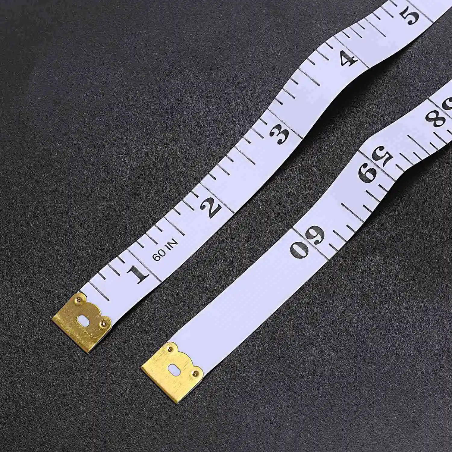 GO-1 قطعة 150 سنتيمتر مسطرة بلاستيكية ناعمة خياط الخياطة القماش شريط القياس و 1 قطعة مسطرة فولاذية مقاومة للصدأ قياس وظيفة متري