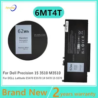 6MT4T 7,6 V 62Wh batería del ordenador portátil para Dell Precision 15 3510 M3510 para Latitude E5470 E5570 14 5470 15 5570 7V69Y TXF9M 79VRK