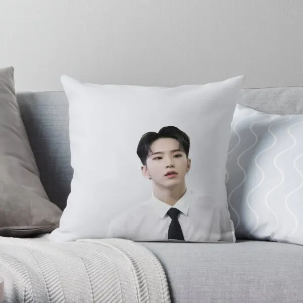 Hoshi Soonyoung Kwon Tiger Horanghae  Printing Throw Pillow Cover Bed Throw Bedroom Decorative Pillows not include One Side