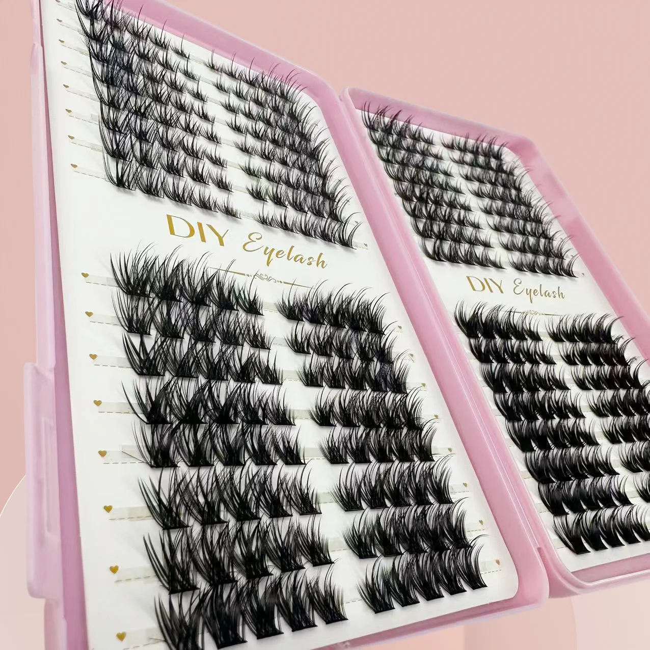 320 Pcs Little Devil False Eyelashes, Thick Naturally Elongated, Perfect for Daily Outings&Festive Parties, Enhance Your Look