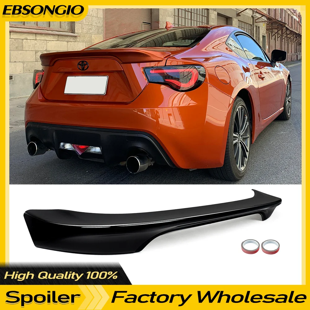 高品質TRDスタイルダックテールスポイラーウィング トヨタ86/サイオン