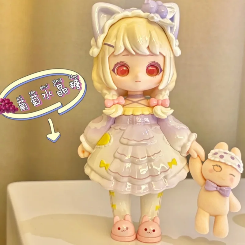 

Оригинальный в наличии Liroro Candy House Series слепая коробка милые игрушки настольный декор орнамент коллекция подарок на день рождения игрушки-сюрпризы