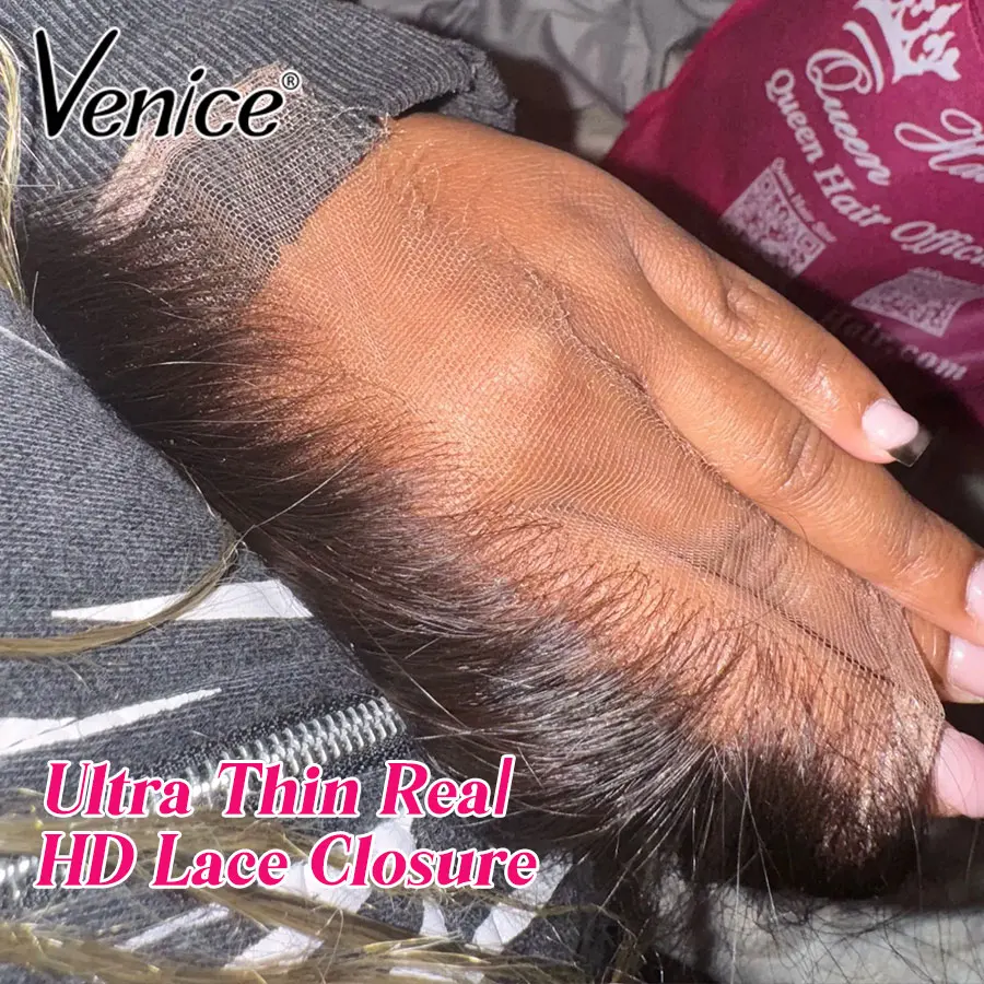 

Human Hair HD Lace Closures 5x5/6x6/9x6 Ultra Thin Skin Melted HD Lace 13x4 13x6 HD Frontals Pre Plucked Straight & Body Wave