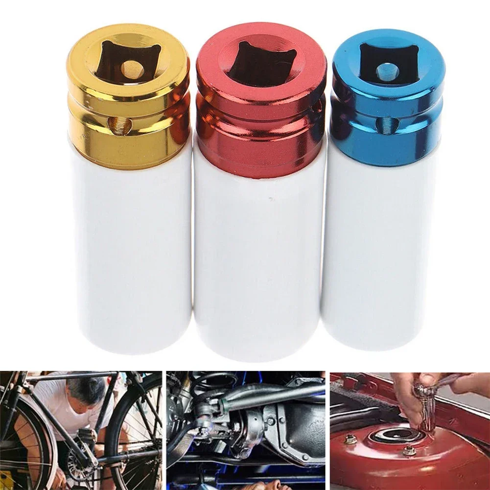 

17/19/21mm Colorful Alloy Sleeve Metal Deep Nut Socket Tire Protection Sleeve Wheel And Bolt Pneumatic Tools Accessories