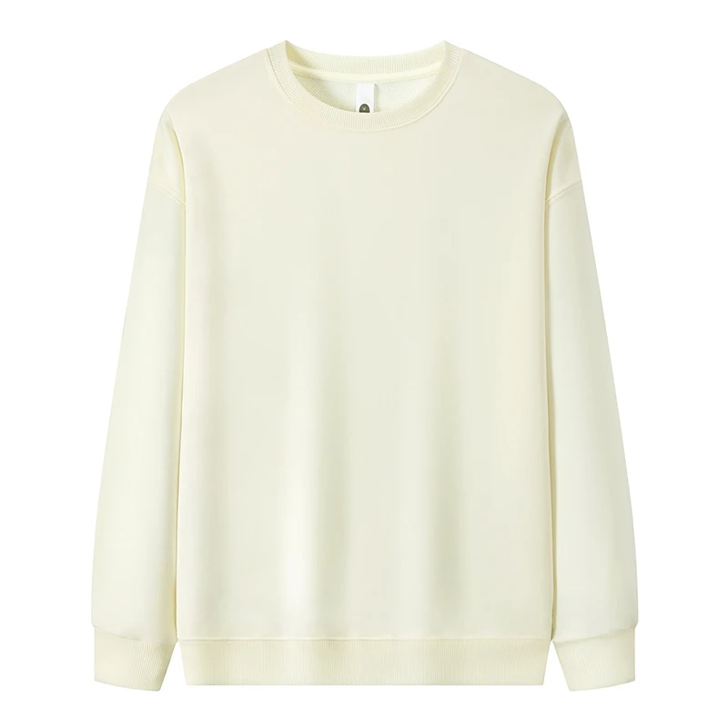 Модная толстовка с круглым вырезом и индивидуальным принтом логотипа, куртка унисекс, спецодежда, культурная рубашка, индивидуальный дизайн, вышивка