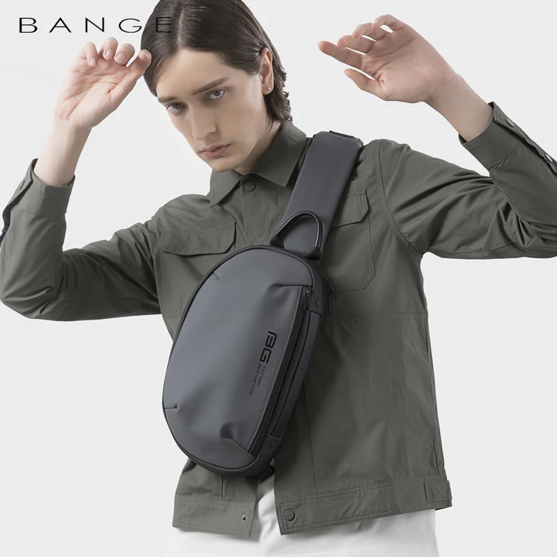 Multifunction Crossbody Bag for Men Fashion Shoulder Messenger Bags Male Waterproof Short Trip Chest Bag Women