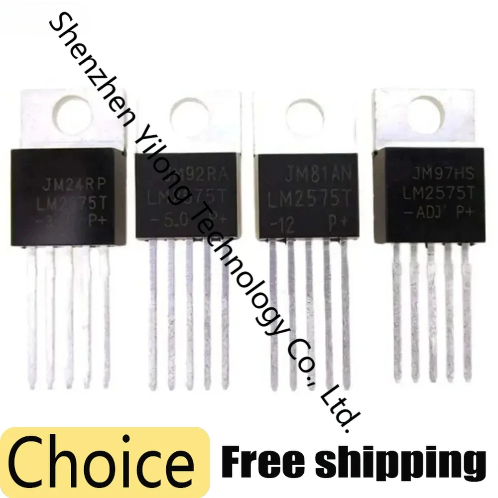 

15pcs/lot LM2575T-3.3 LM2575T-5.0 LM2575T-12 LM2575T-ADJ Brand-new TO220-5