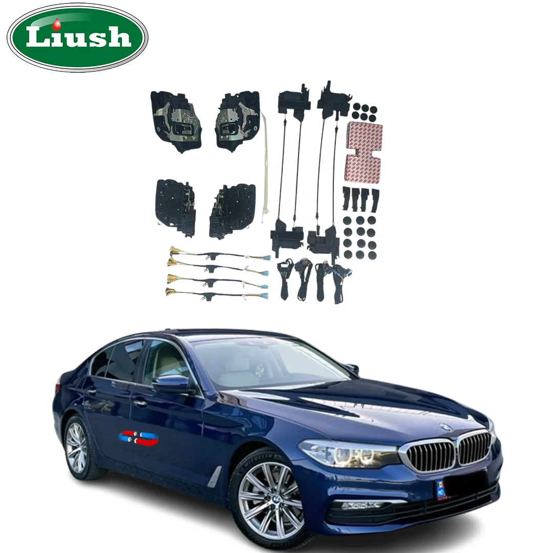 Electric Suction Door Kits For BMW 5 Series Automatic Soft Door Closure Retrofit Vacuum Door For BMW G30/G31/G38 Soft Close Lock
